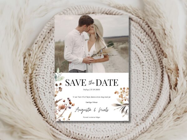 save the date bryllup