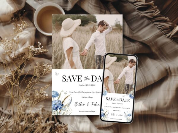 save the date bryllup