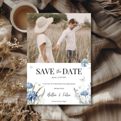 Billie | Save the date kort bryllup