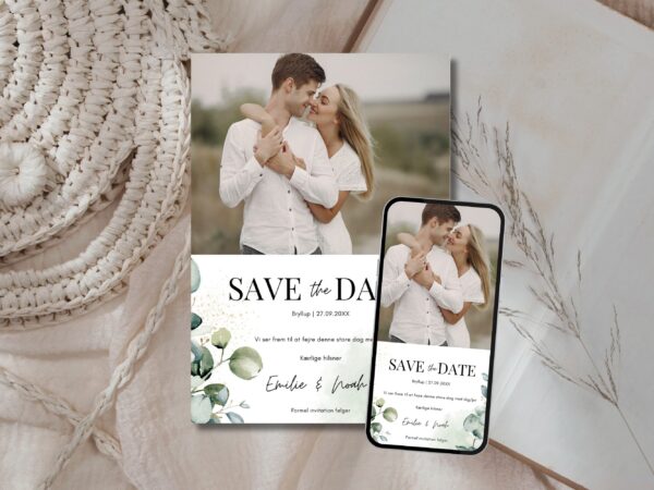 save the date bryllup