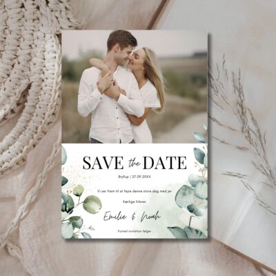 Emilie | Save the date kort bryllup