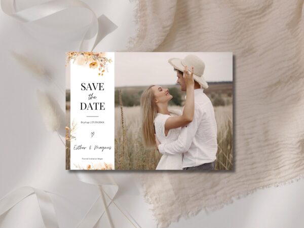 save the date bryllup