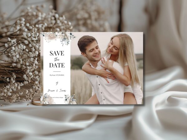 save the date bryllup