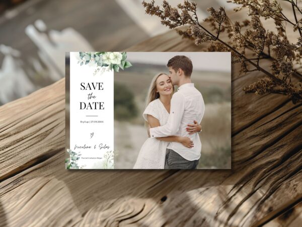 save the date bryllup