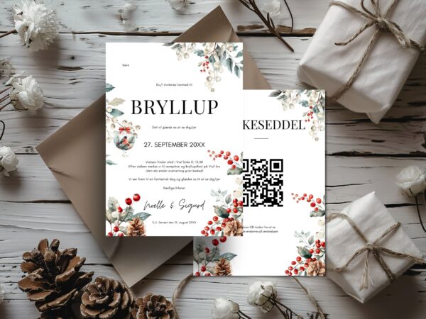 bryllupsinvitation