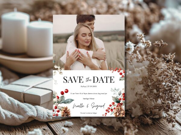 save the date bryllup