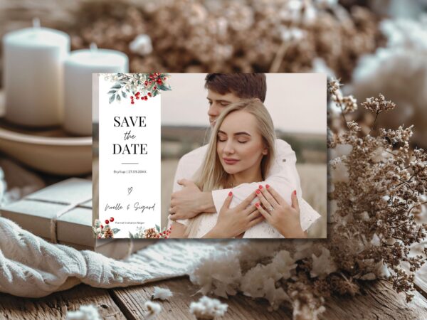 save the date bryllup