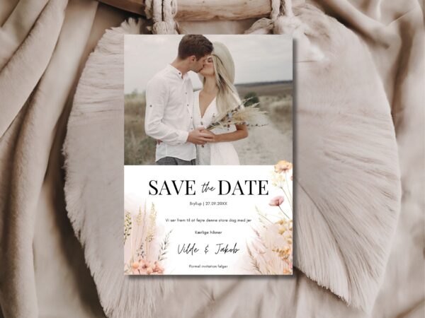 save the date bryllup