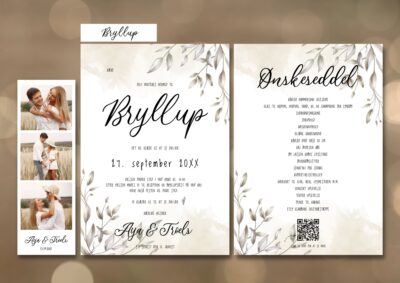 Aya | Invitation bryllup delux