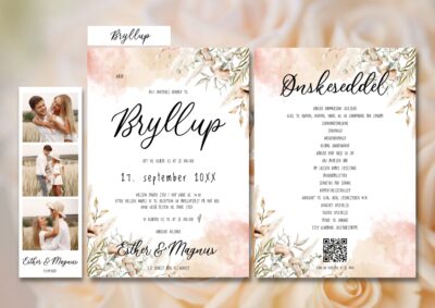Esther | Invitation bryllup delux