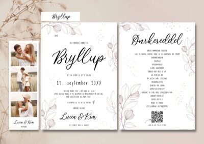 Lucca | Invitation bryllup delux