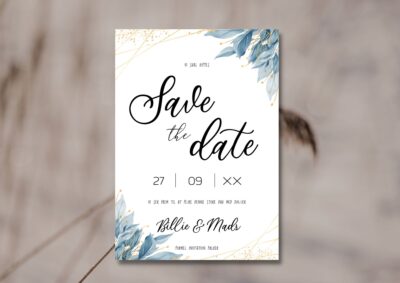 Billie | Save the date kort bryllup