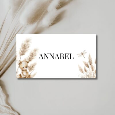 Annabel | Bordkort barnedåb