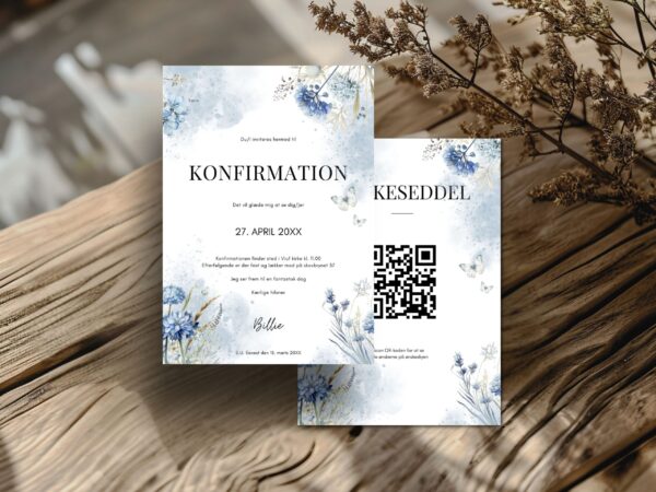 Konfirmationsinvitation