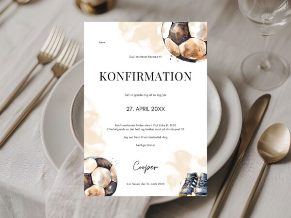 konfirmationsinvitation