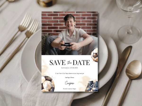 save the date konfirmation