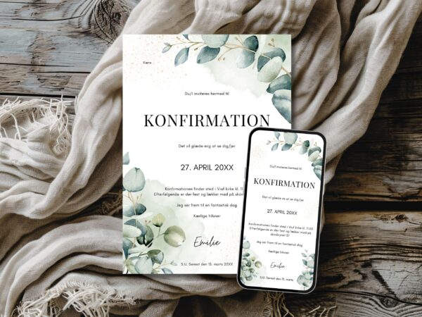 invitation konfirmation