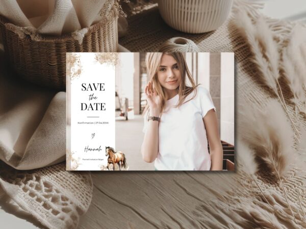 save the date konfirmation