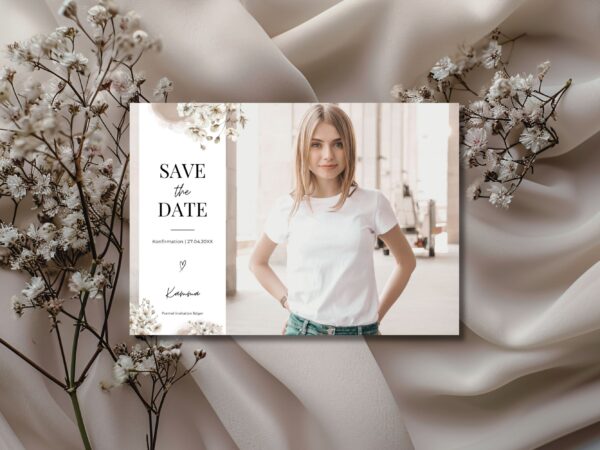 save the date konfirmation