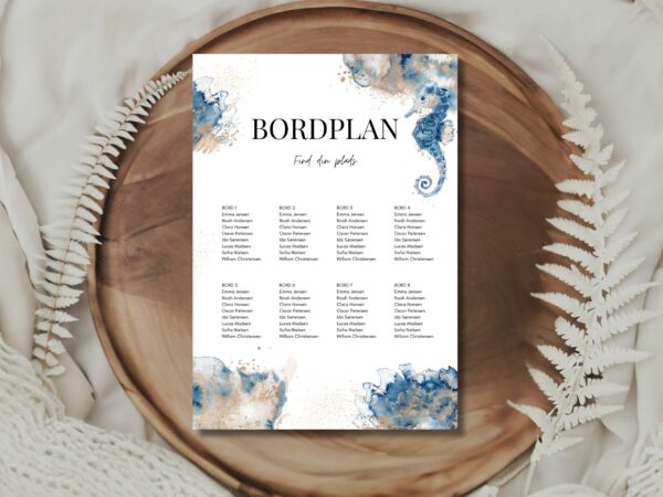 bordplan