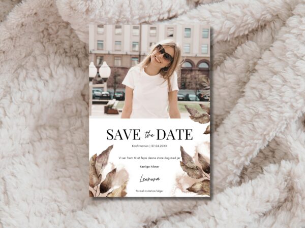 save the date konfirmation