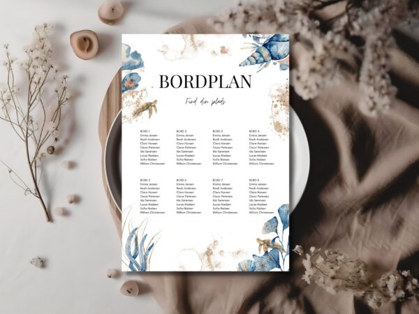 bordplan