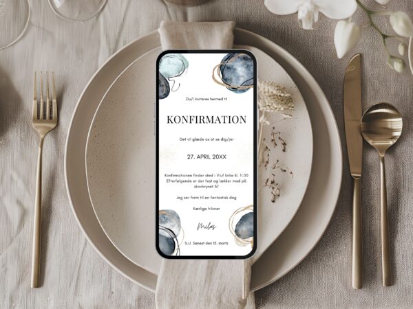 digital invitation konfirmation