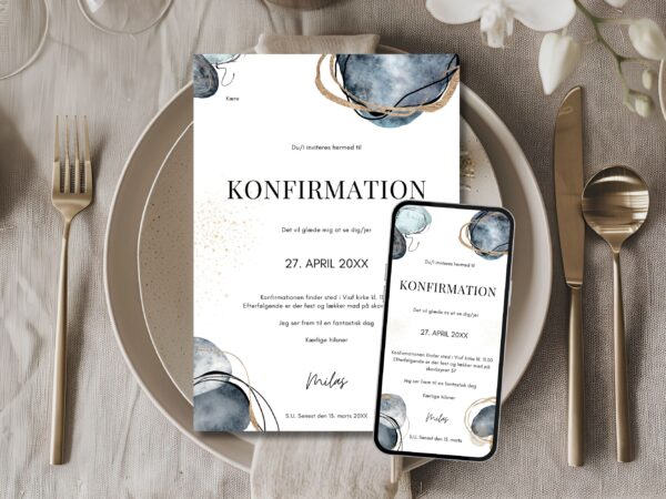 invitation konfirmation