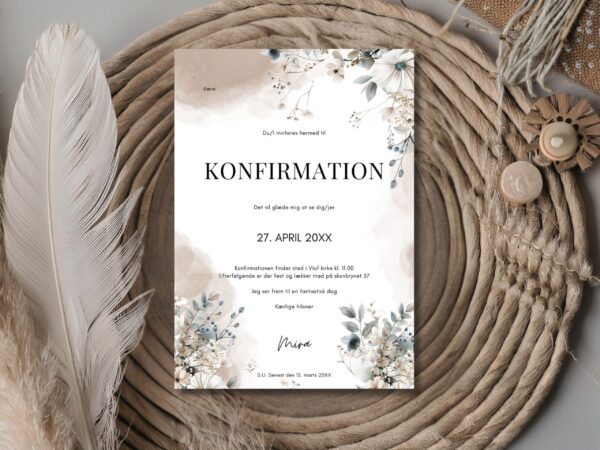 konfirmationsinvitation