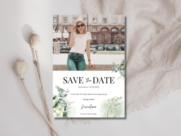 save the date konfirmation