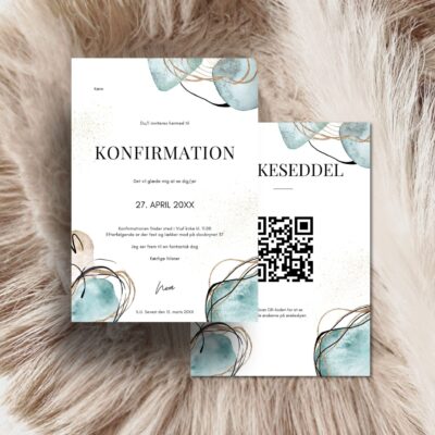 Noa | Konfirmationsinvitation lux