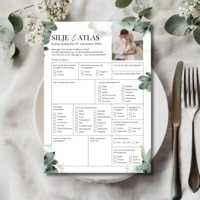Atlas | Quiz til bryllup