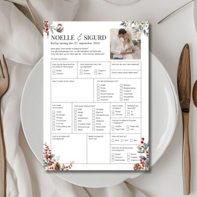 Noelle | Quiz til bryllup