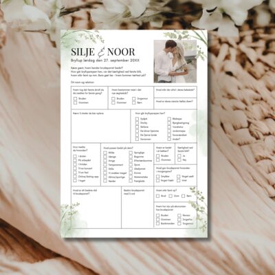 Noor | Quiz til bryllup
