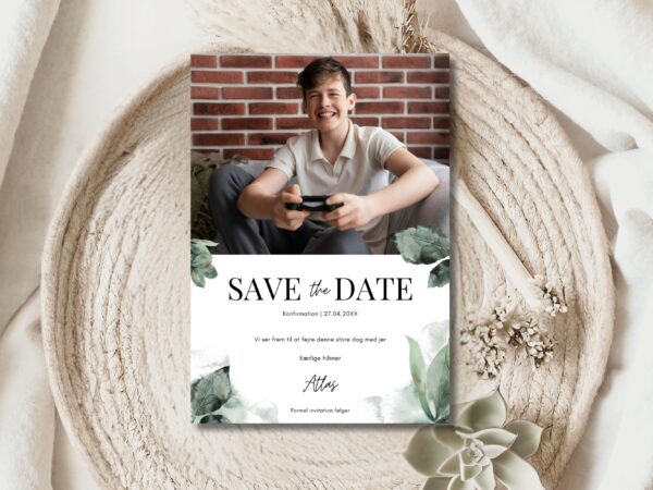 save the date konfirmation