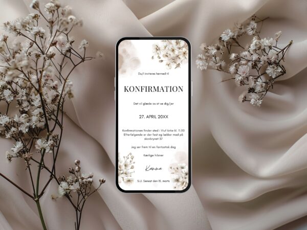 digital invitation konfirmation