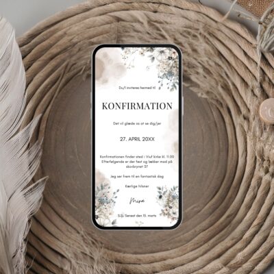 Mira | Invitation konfirmation digital