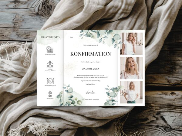 invitation konfirmation