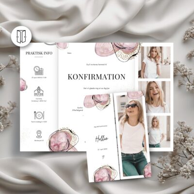 Hollie | Invitation konfirmation portfals