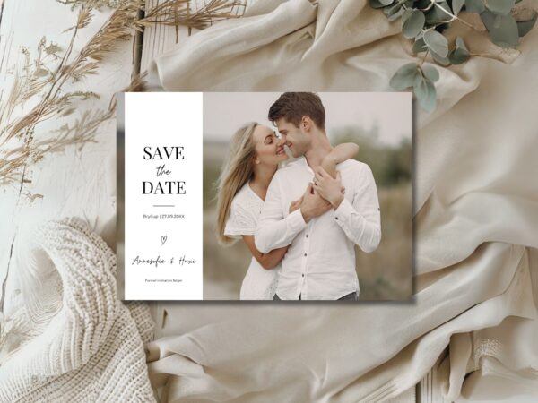 save the date bryllup