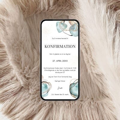 Noa | Invitation konfirmation digital