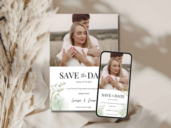 save the date bryllup