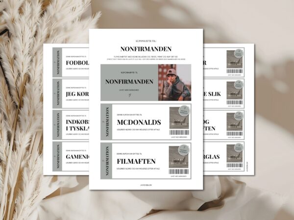 kuponhæfte nonfirmation