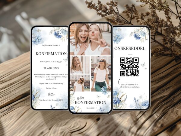 digital invitation konfirmation