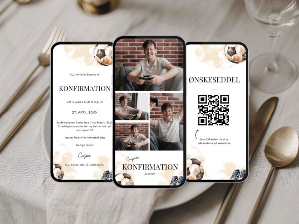 digital invitation konfirmation