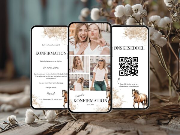 digital invitation konfirmation