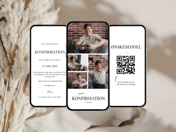 digital invitation konfirmation