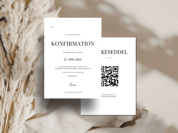 konfirmationsinvitation
