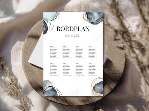 bordplan