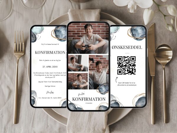 digital invitation konfirmation